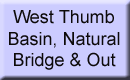 West Thumb Basin, Natural Bridge and Out